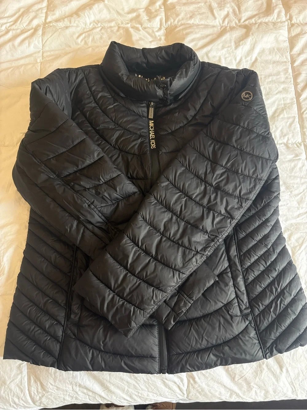 MICHAEL KORS Quilted Puffer Jacket Without Hood
